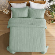 Corduroy Pattern Quilt Set
