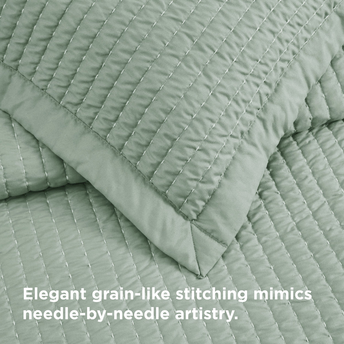Corduroy Pattern Quilt Set