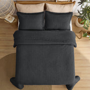 Corduroy Pattern Quilt Set