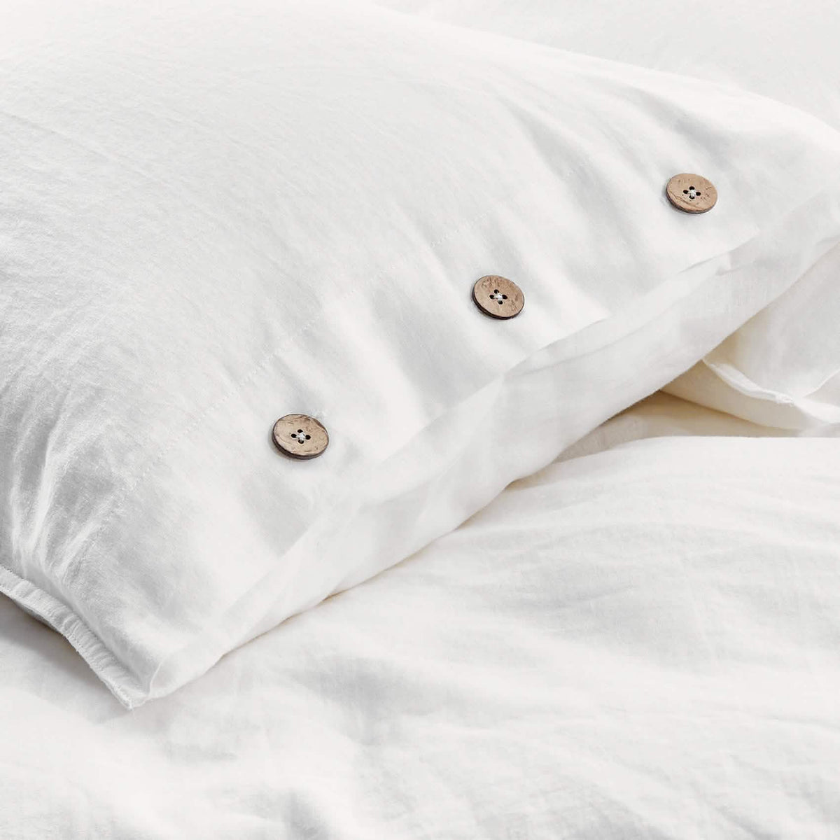 Cotton Linen Hybrid Duvet Cover Set