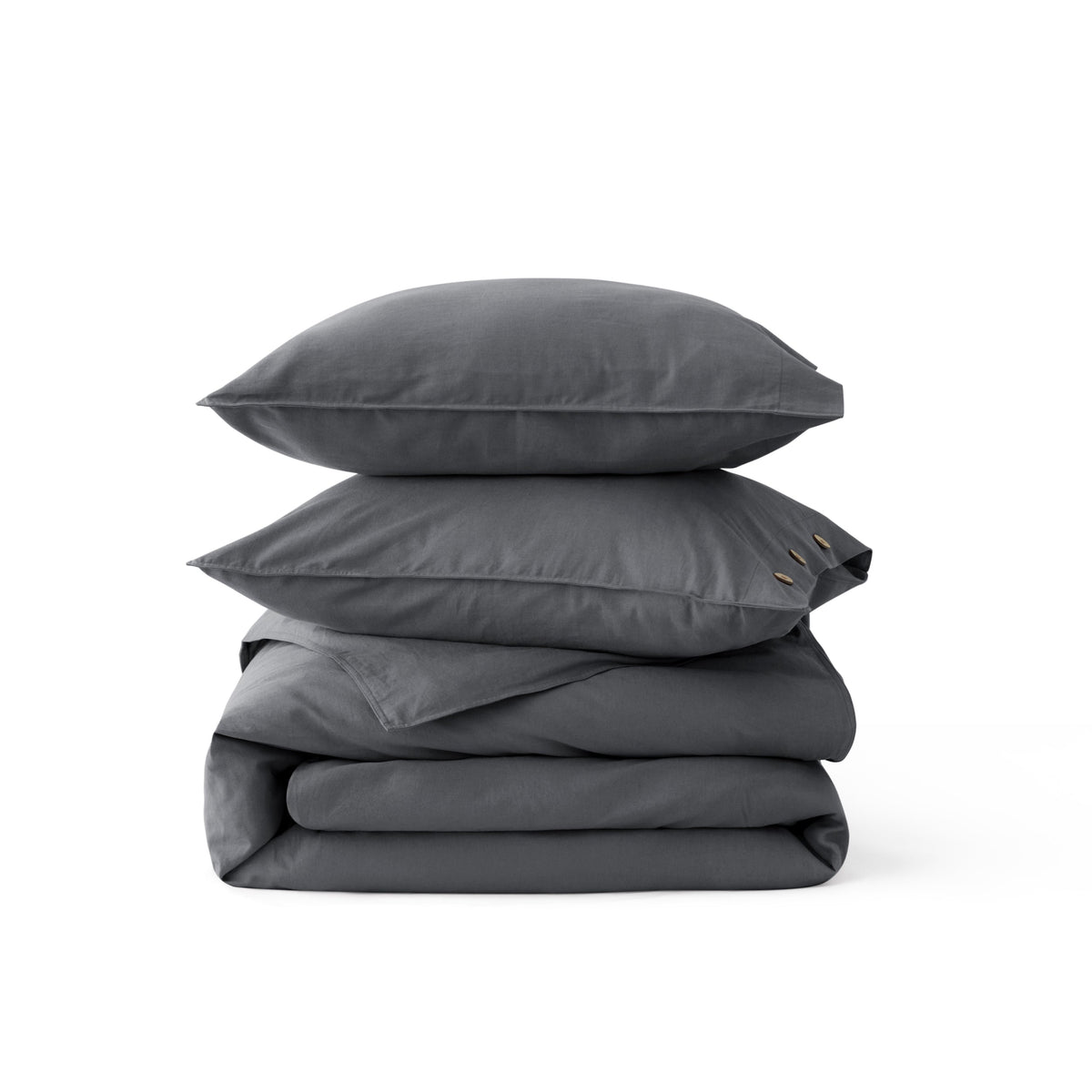 Cotton Linen Hybrid Duvet Cover Set