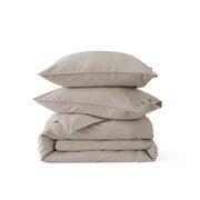 Cotton Linen Hybrid Duvet Cover Set