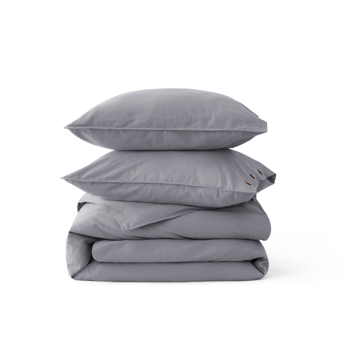 Cotton Linen Hybrid Duvet Cover Set
