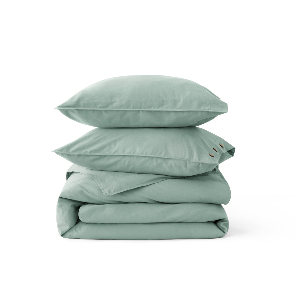 Cotton Linen Hybrid Duvet Cover Set