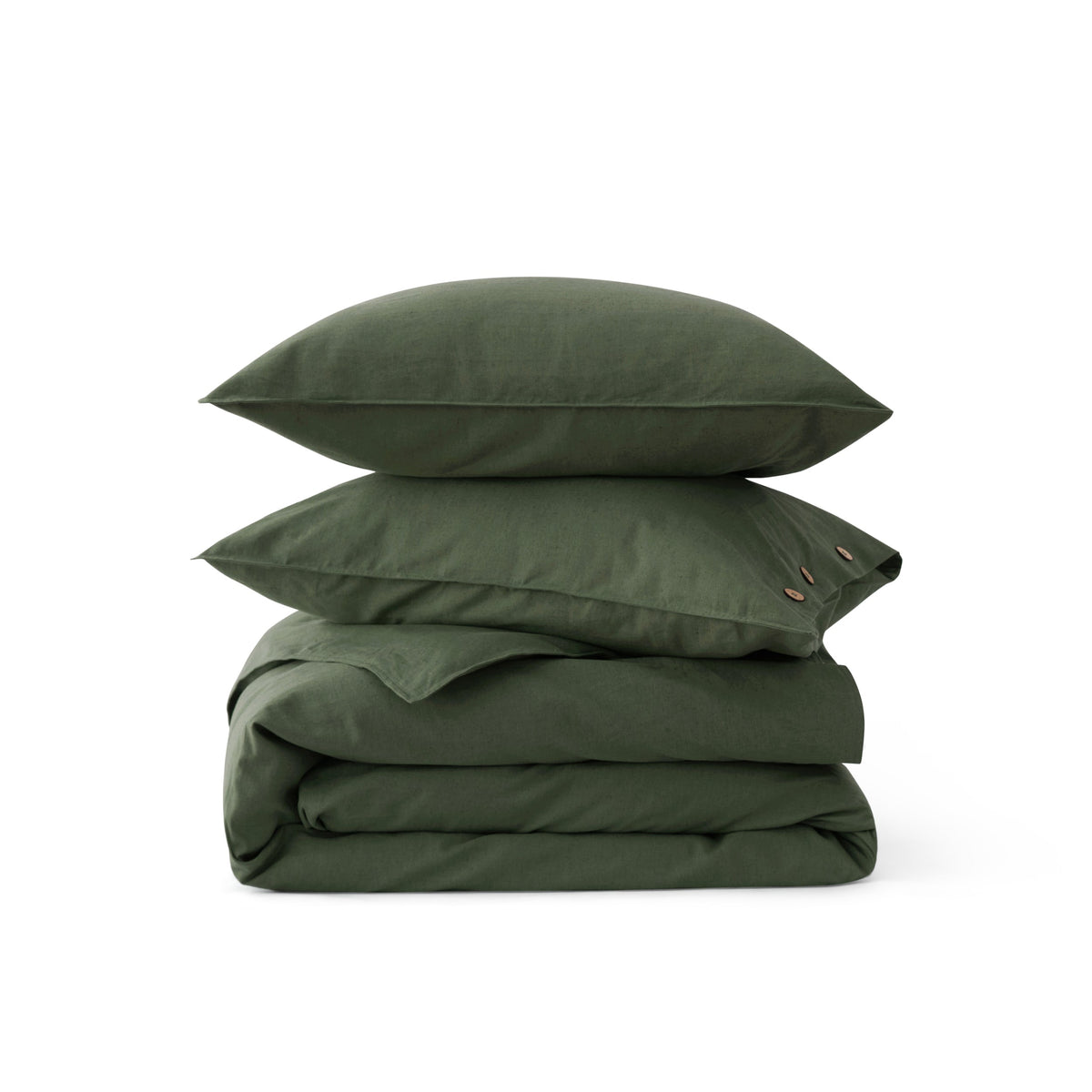Cotton Linen Hybrid Duvet Cover Set