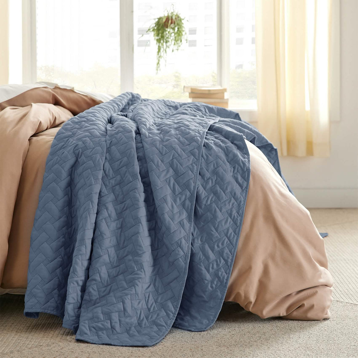 Basket-weave Quilt Set