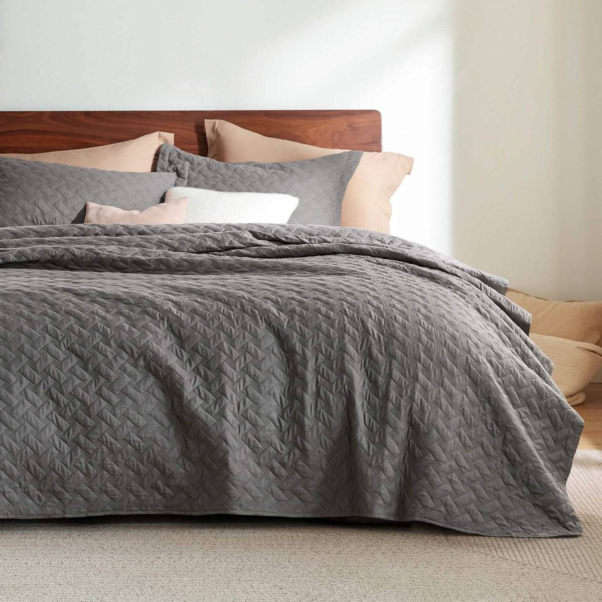 Basket-weave Quilt Set