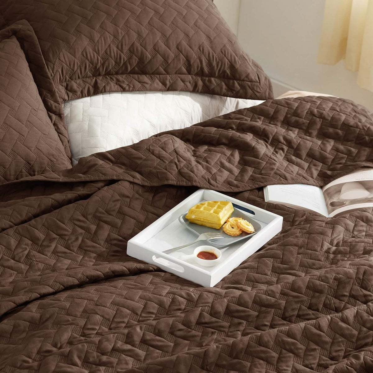 Basket-weave Quilt Set