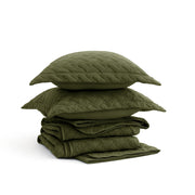 Basket-weave Quilt Set