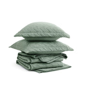 Basket-weave Quilt Set