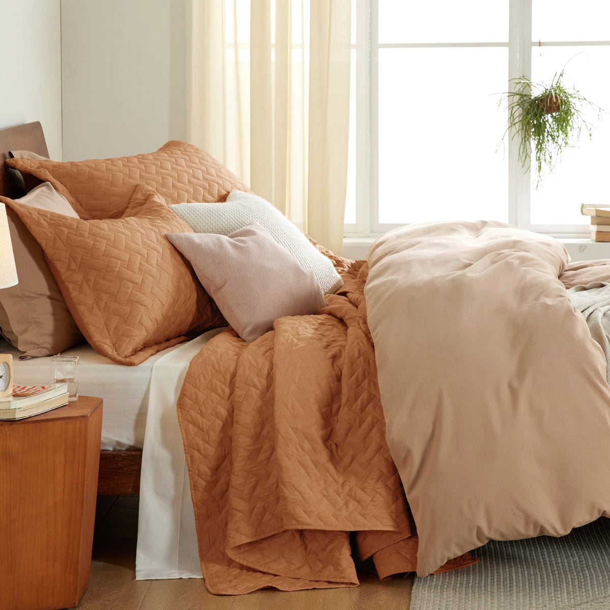 Basket-weave Quilt Set