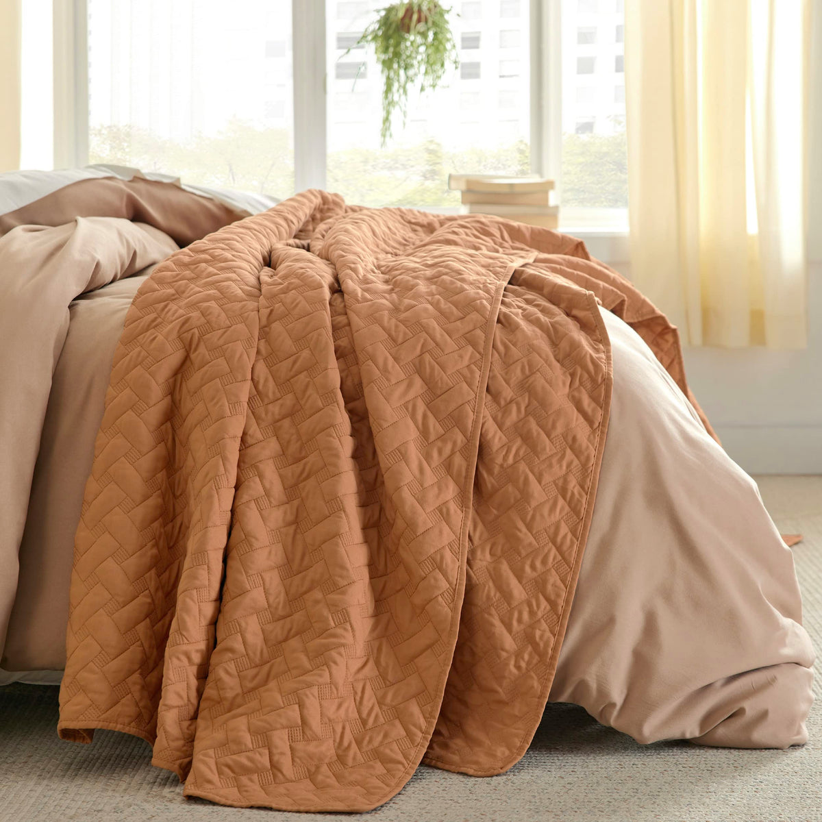 Basket-weave Quilt Set