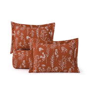 Reversible Floral Print Duvet Cover Set