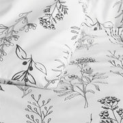 Reversible Floral Print Duvet Cover Set