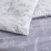 Reversible Floral Print Duvet Cover Set