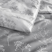 Reversible Floral Print Duvet Cover Set