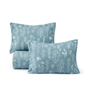 Reversible Floral Print Duvet Cover Set