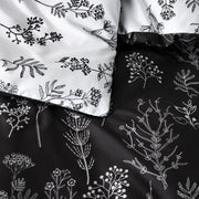Reversible Floral Print Duvet Cover Set