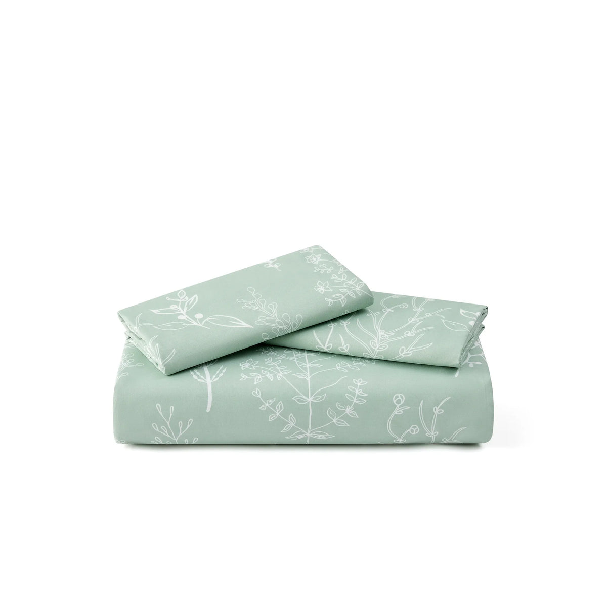 Reversible Floral Print Duvet Cover Set