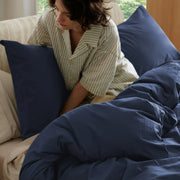 Washed Cotton Duvet Cover Set