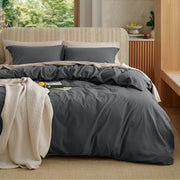 Washed Cotton Duvet Cover Set