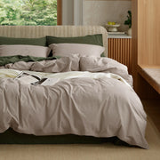 Washed Cotton Duvet Cover Set