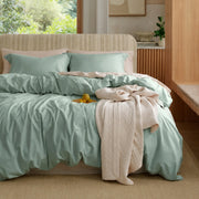 Washed Cotton Duvet Cover Set