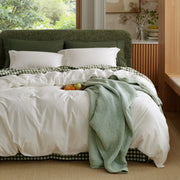 Washed Cotton Duvet Cover Set