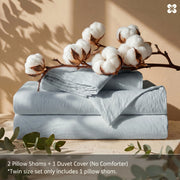 Washed Cotton Duvet Cover Set