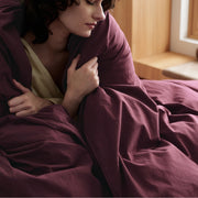 Washed Cotton Duvet Cover Set