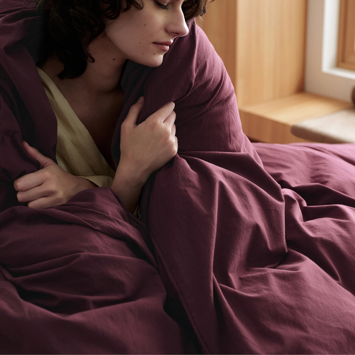 Washed Cotton Duvet Cover Set