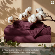 Washed Cotton Duvet Cover Set