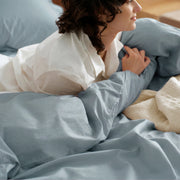 Washed Cotton Duvet Cover Set