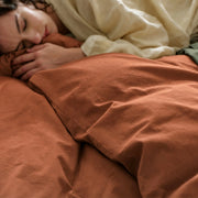 Washed Cotton Duvet Cover Set