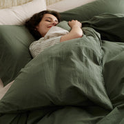 Washed Cotton Duvet Cover Set