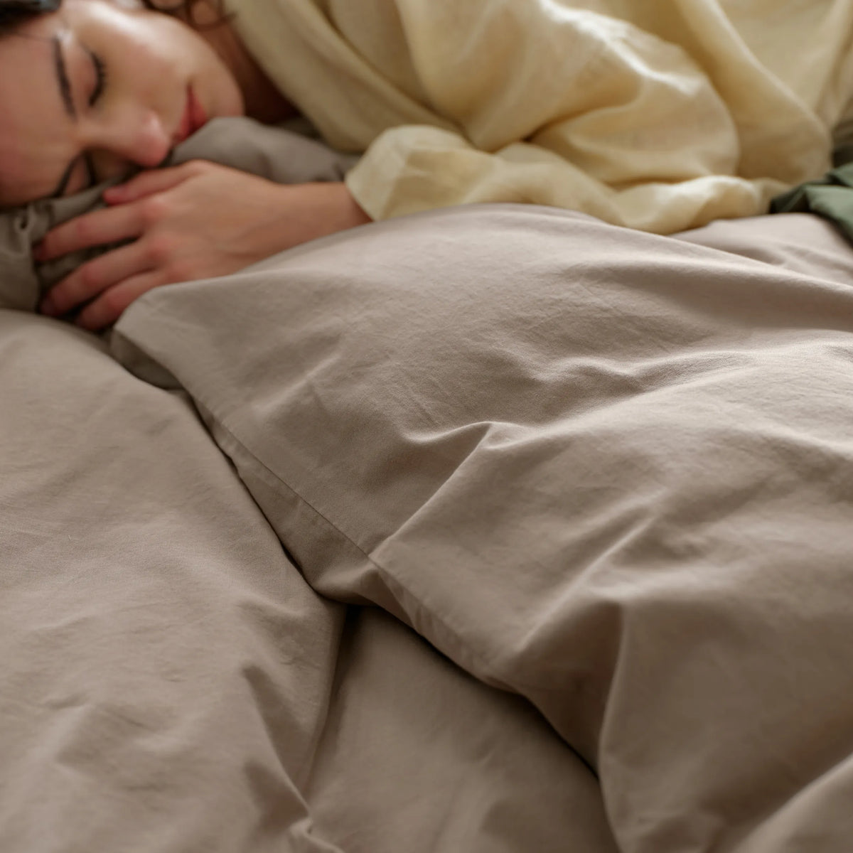 Washed Cotton Duvet Cover Set
