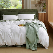 Washed Cotton Duvet Cover Set