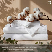 Washed Cotton Duvet Cover Set