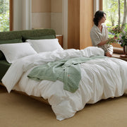 Washed Cotton Duvet Cover Set