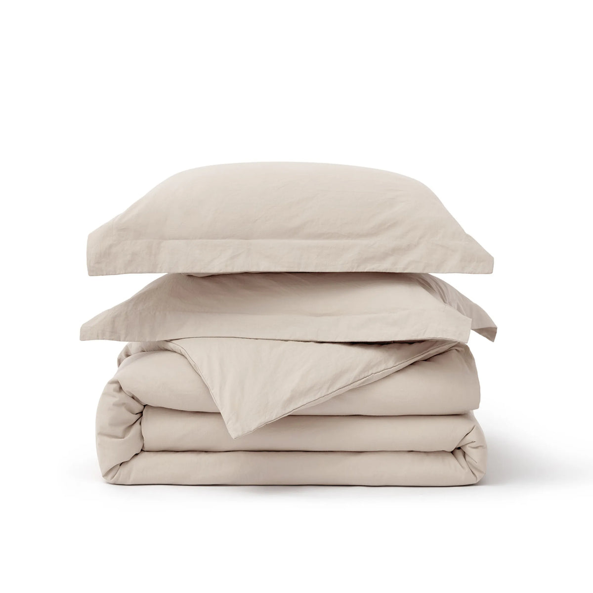 Washed Cotton Duvet Cover Set