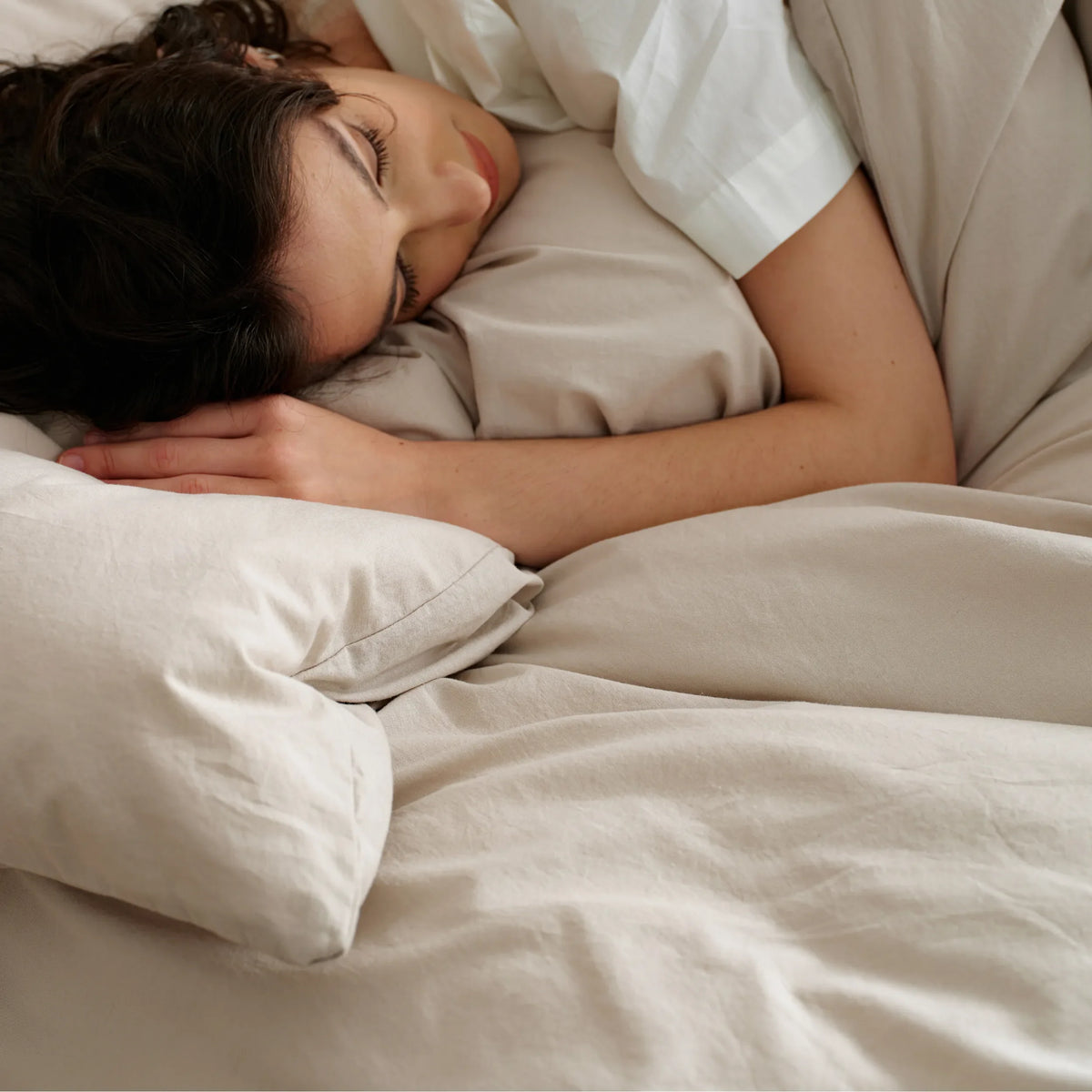 Washed Cotton Duvet Cover Set