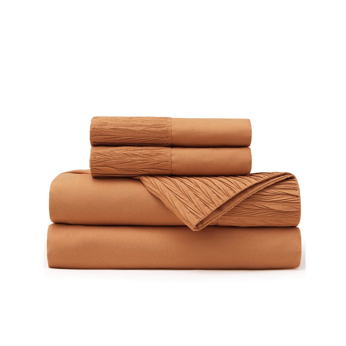 Ruched Sheet Set