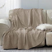 Rayon Derived From Bamboo Waffle Blanket