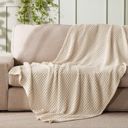 Rayon Derived From Bamboo Waffle Blanket