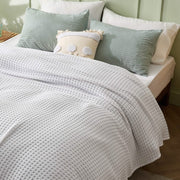 Rayon Derived From Bamboo Waffle Blanket