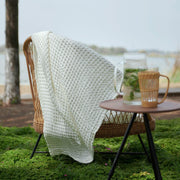 Rayon Derived From Bamboo Waffle Blanket