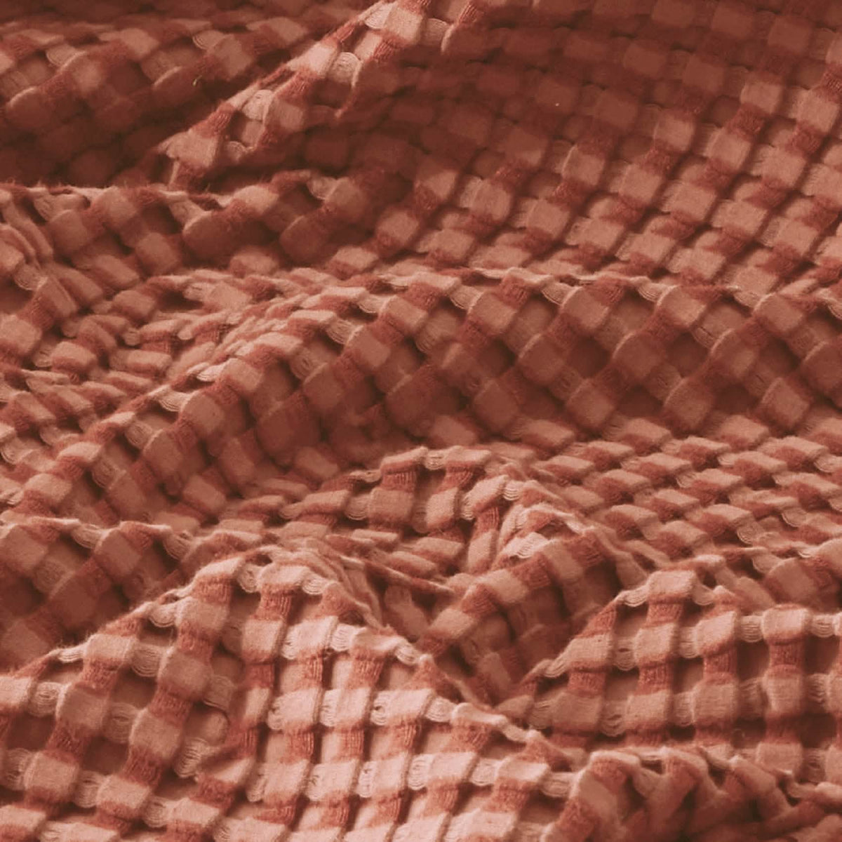 Rayon Derived From Bamboo Waffle Blanket