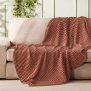 Rayon Derived From Bamboo Waffle Blanket