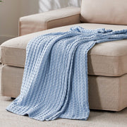 Rayon Derived From Bamboo Waffle Blanket