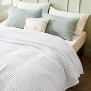Rayon Derived From Bamboo Waffle Blanket